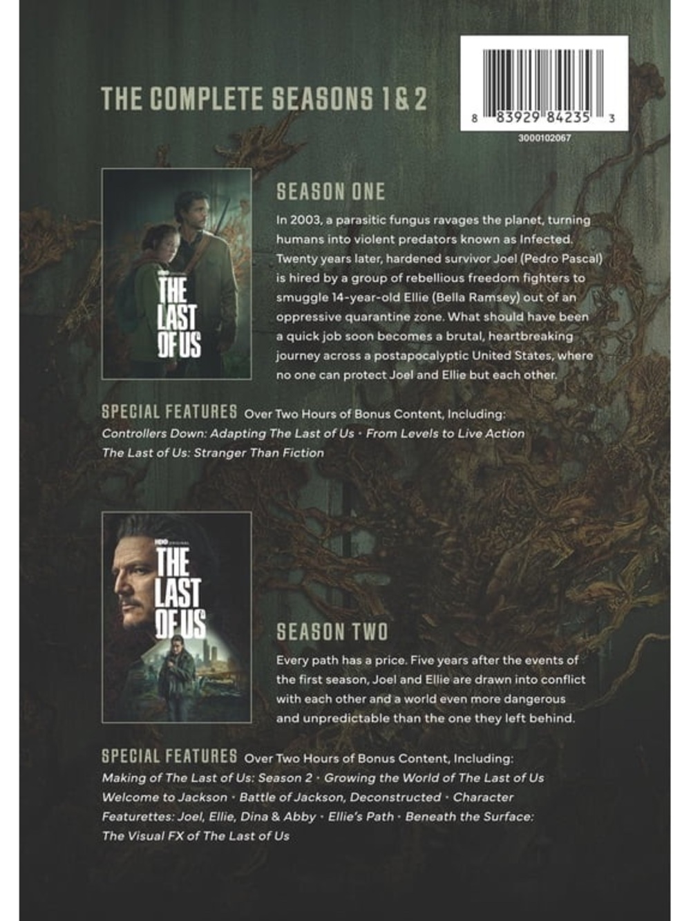 HBO ORIGINAL THE LAST OF US Seasons 1 & 2 DVD - Picture 2 of 6
